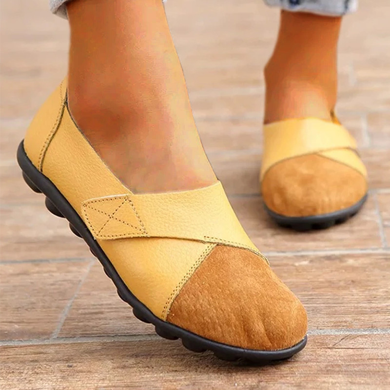 Elena – Premium Comfy Leather Flats