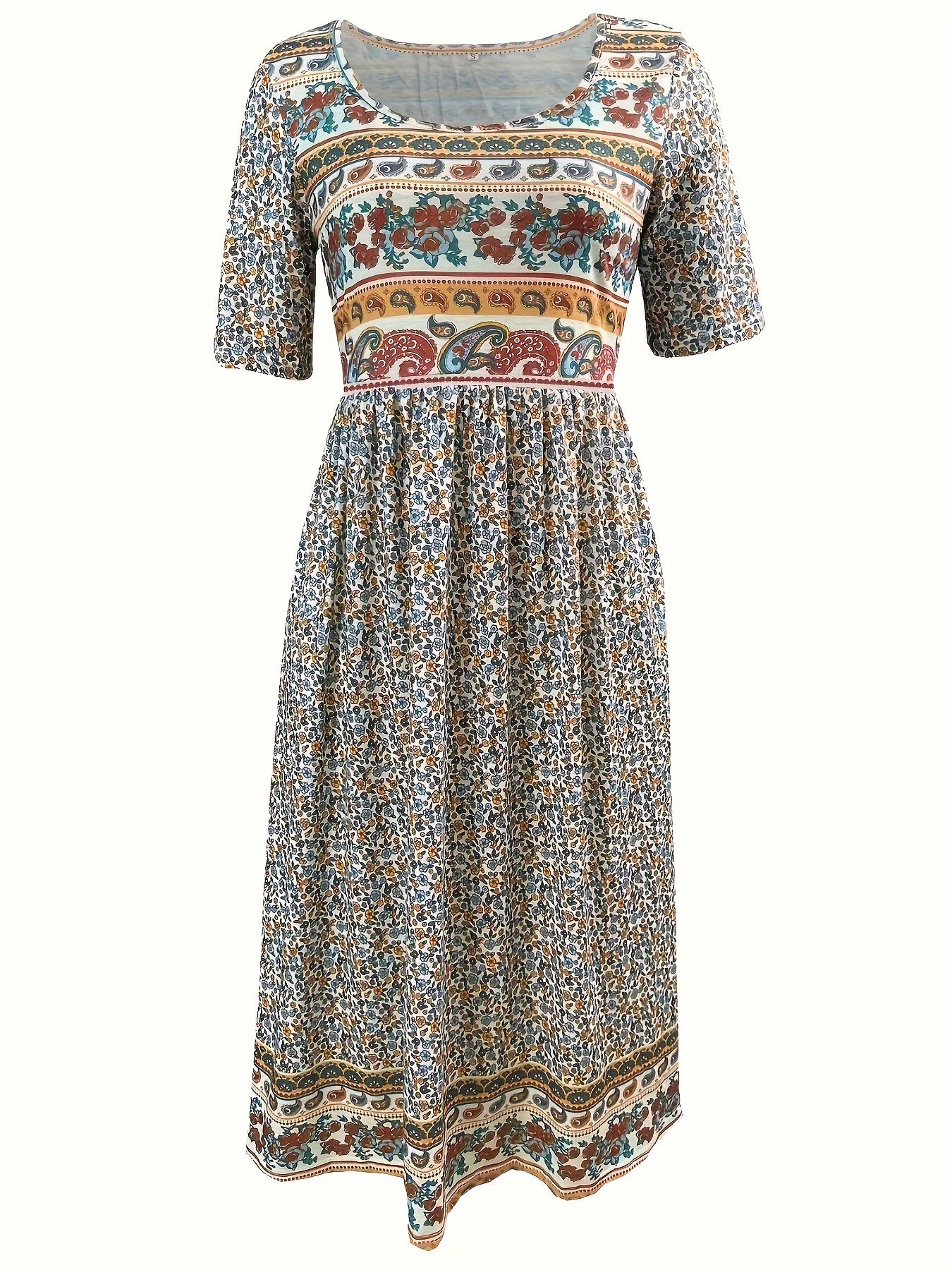 Helena - Paisley Pocket Dress