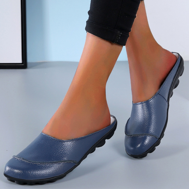 Chloe – Stylish Leather Soft Sole Flats