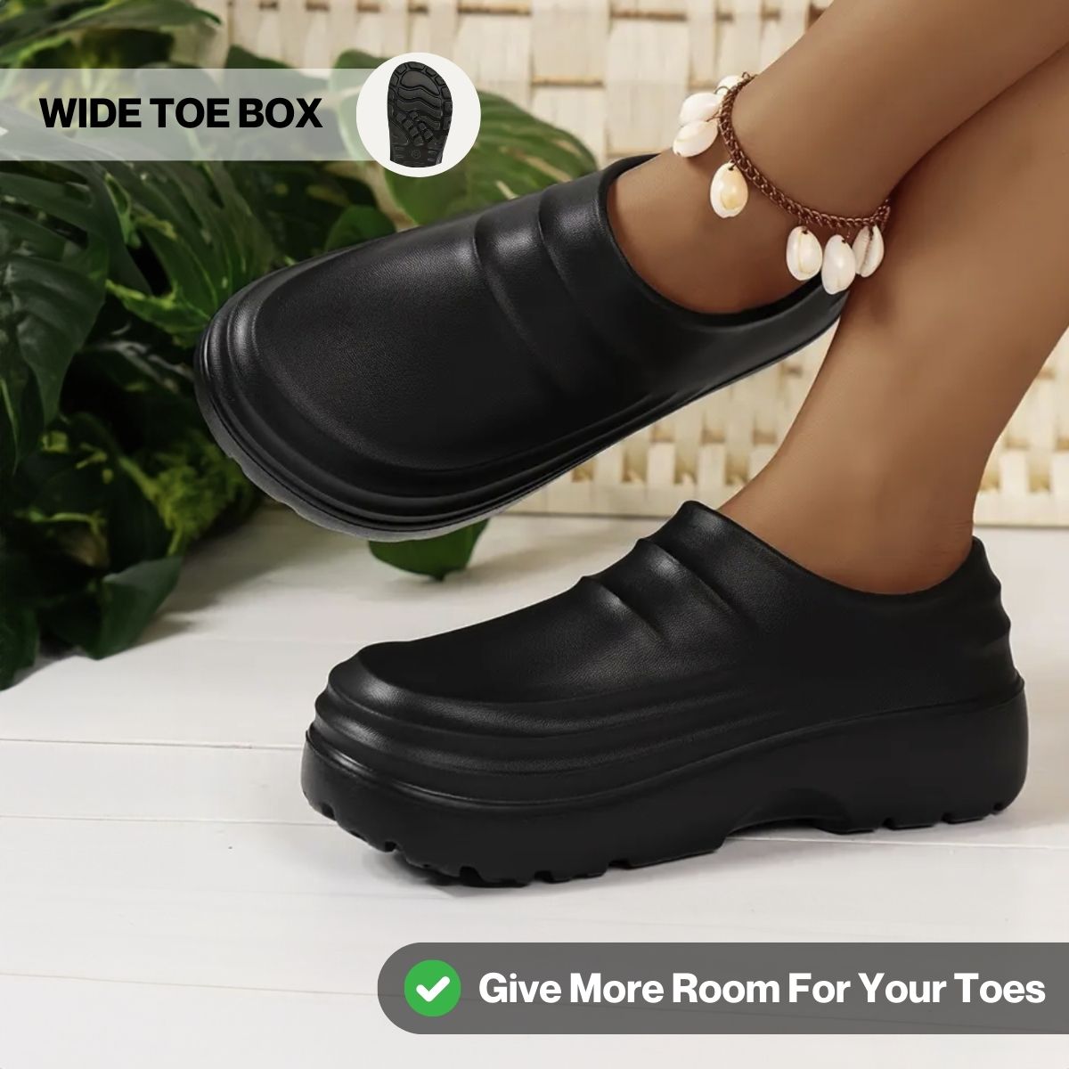 Sage Classic - Healthy & Non-Slip Comfort Clogs