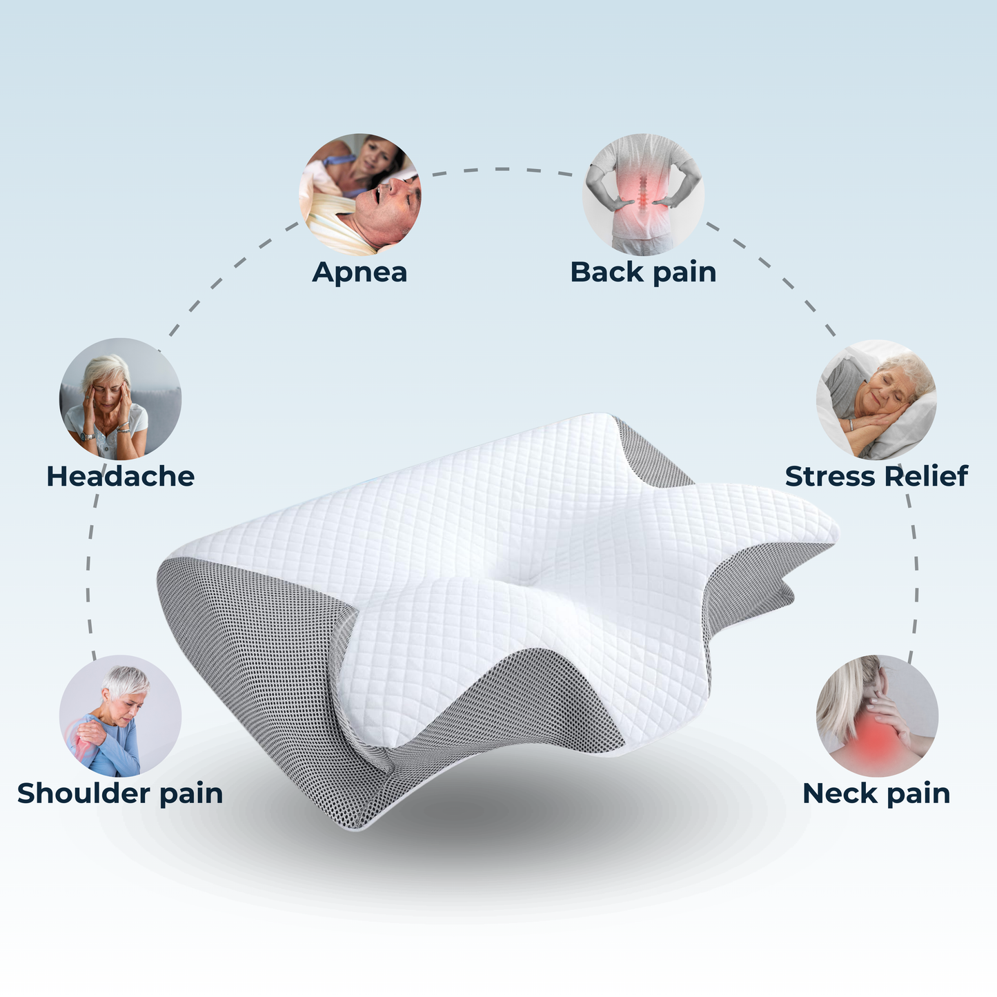 EasySleep™ | Premium Ergonomic Pillow