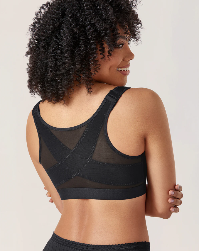 X-Posture Bra – Plunge Back & Front Closure