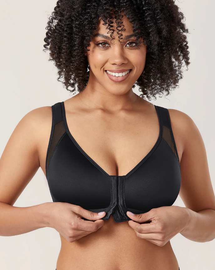 X-Posture Bra – Plunge Back & Front Closure