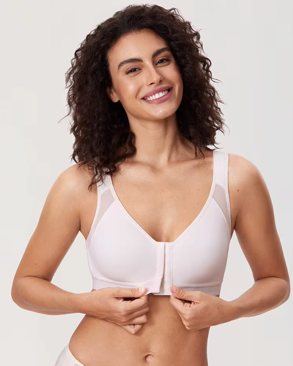 X-Posture Bra – Plunge Back & Front Closure