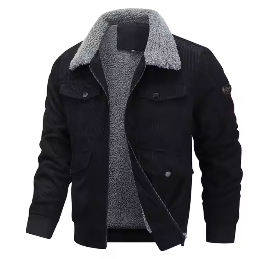 Victor | Sherpa Corduroy Fleece Parka