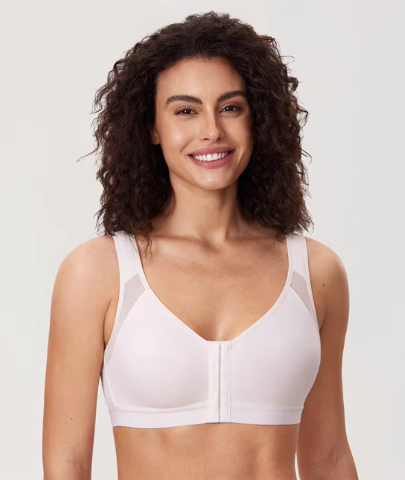 X-Posture Bra – Plunge Back & Front Closure