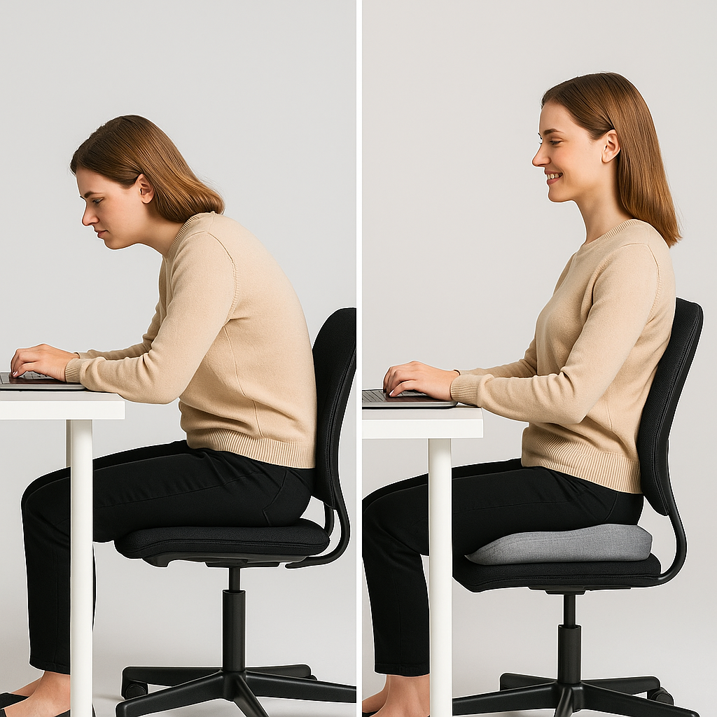 SerenaRelief™ - Orthopedic Seat Cushion