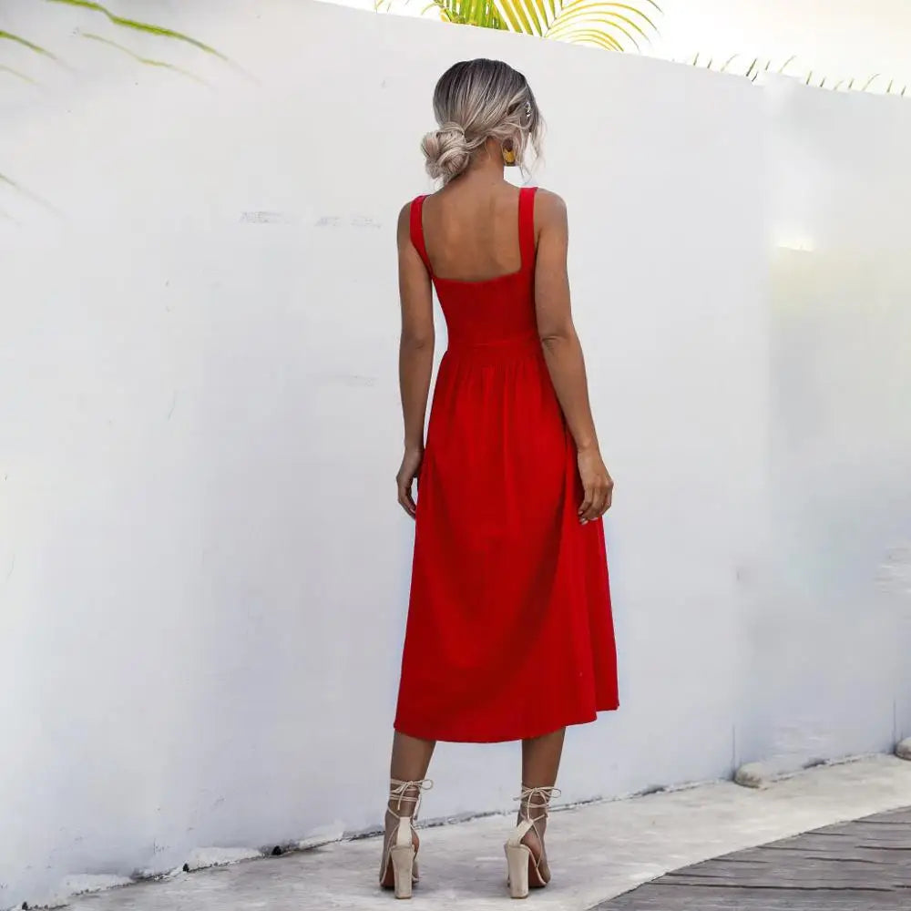 Livia - Chic Midi Dress