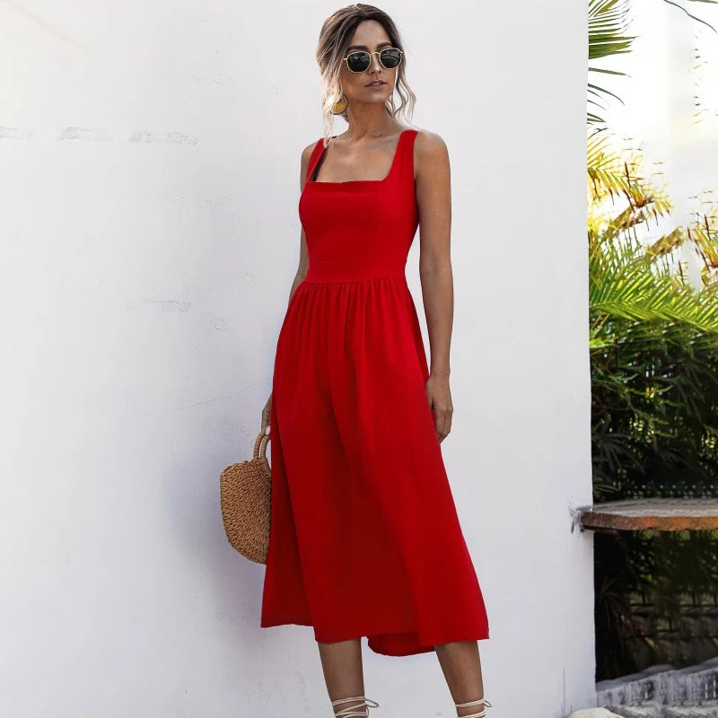 Livia - Chic Midi Dress