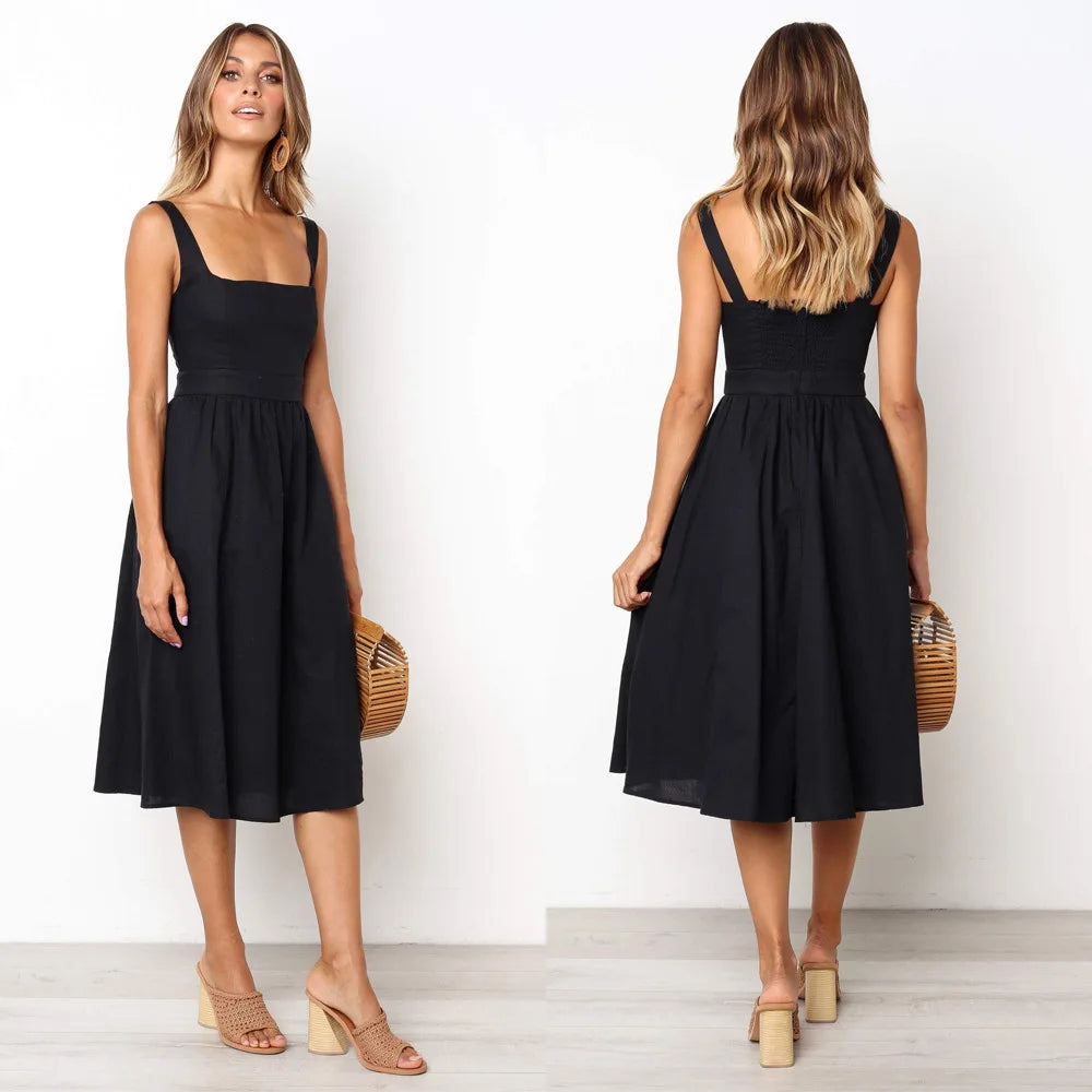 Livia - Chic Midi Dress