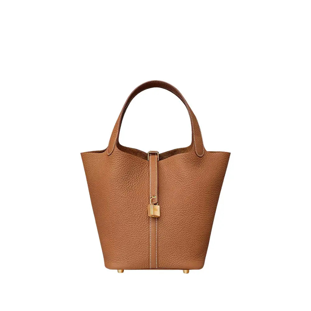 ISLA PURE LEATHER HANDBAG