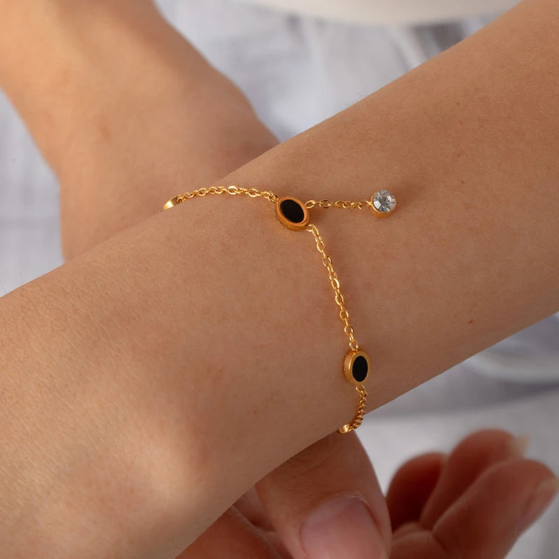 Elegant Zircon Bracelet