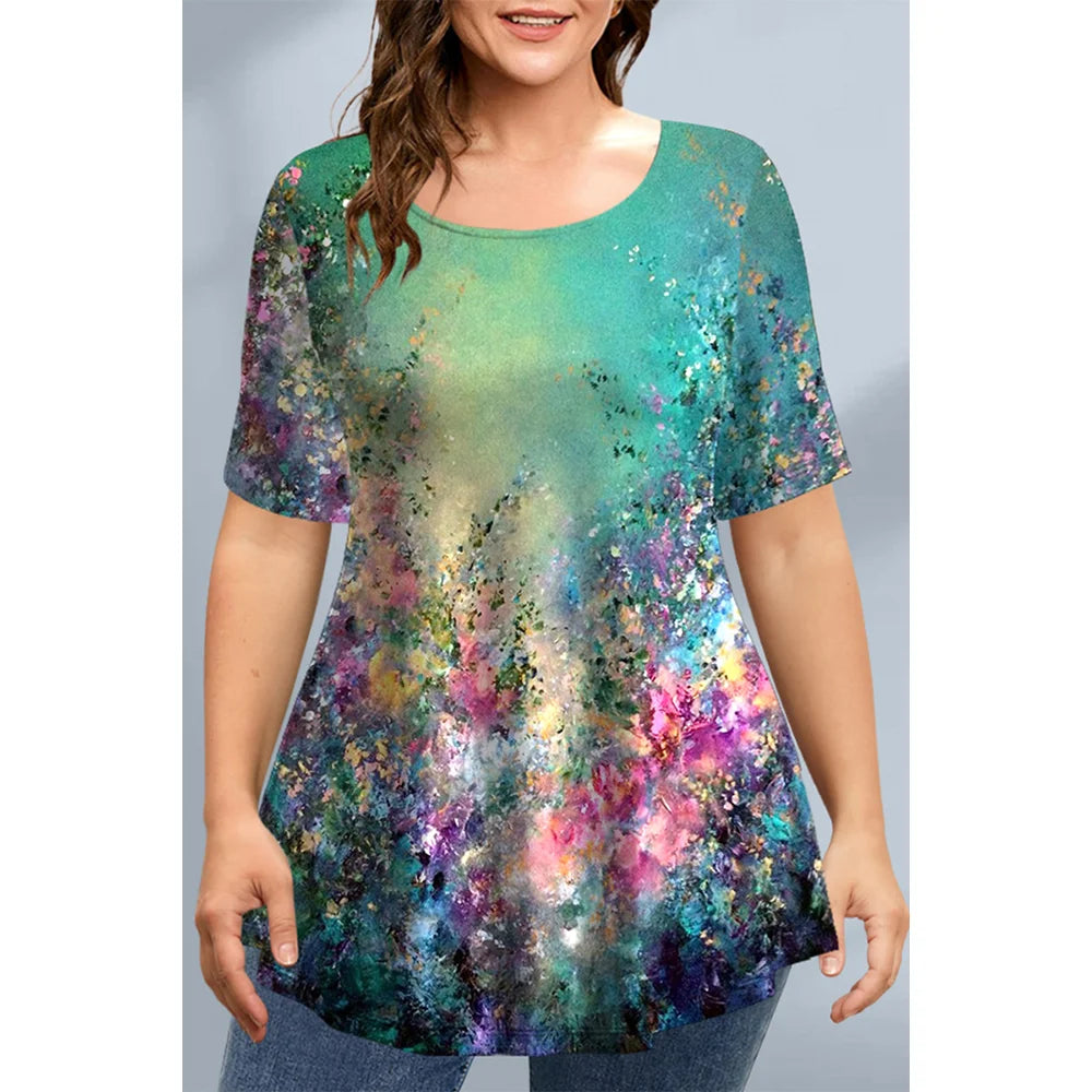 Flora – Floral Graphic T-Shirt