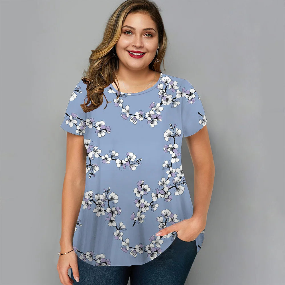 Luna – Floral T-Shirt