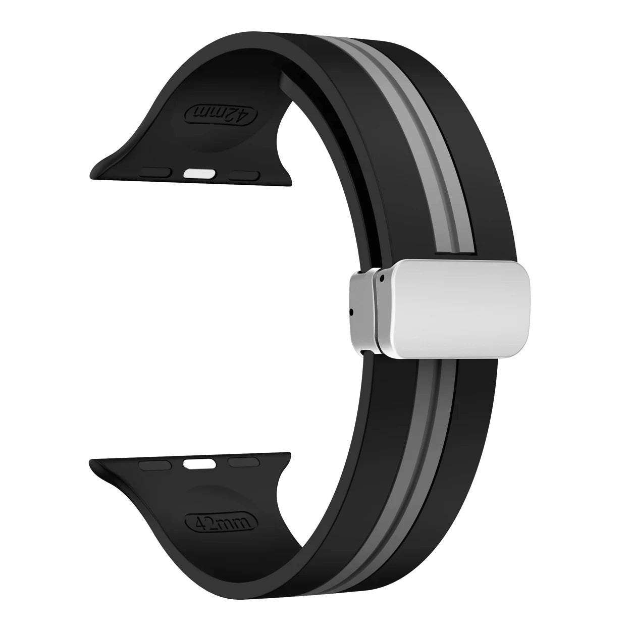 Silicone Strap For Apple Watch band 46mm 44mm 45mm 49mm 41mm 42mm 38 40mm Bracelet iWatch correa series 10 9 8 7 6 5 Ultra SE 2