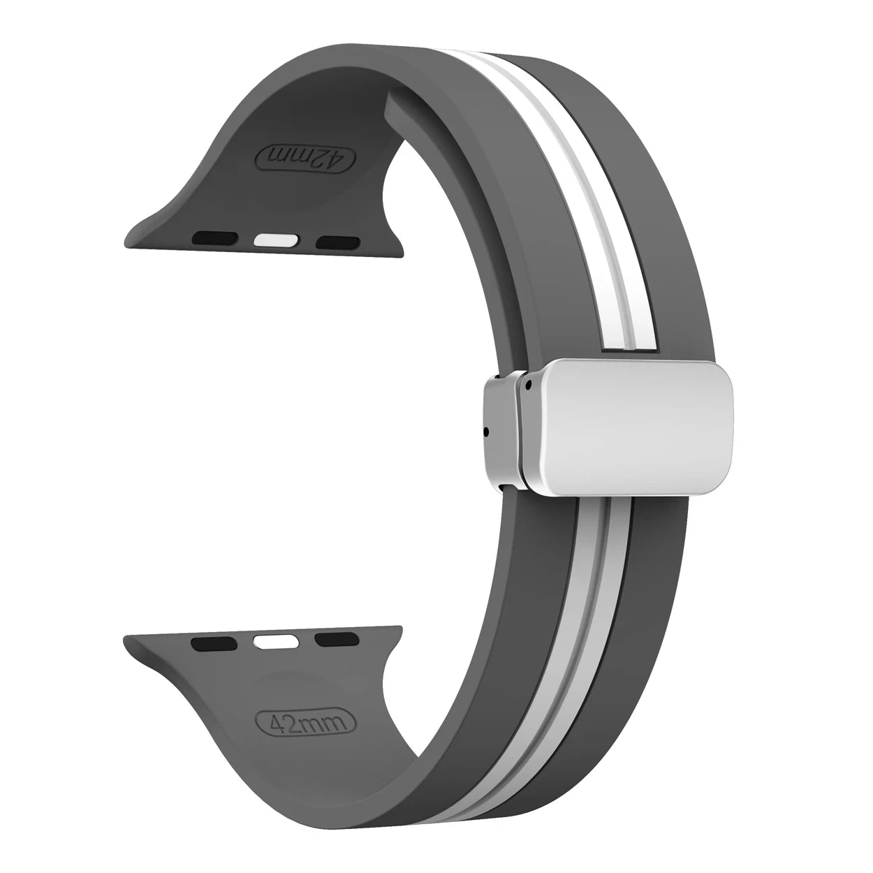 Silicone Strap For Apple Watch band 46mm 44mm 45mm 49mm 41mm 42mm 38 40mm Bracelet iWatch correa series 10 9 8 7 6 5 Ultra SE 2