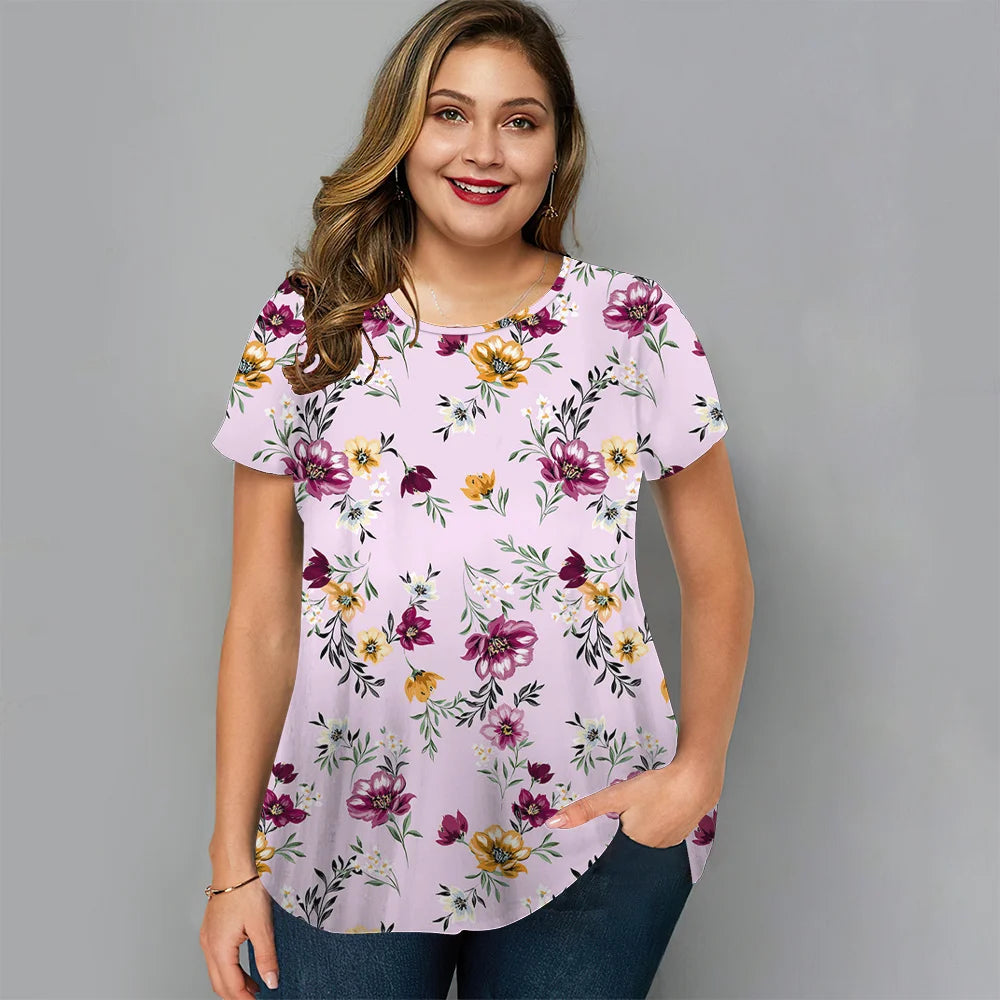 Luna – Floral T-Shirt