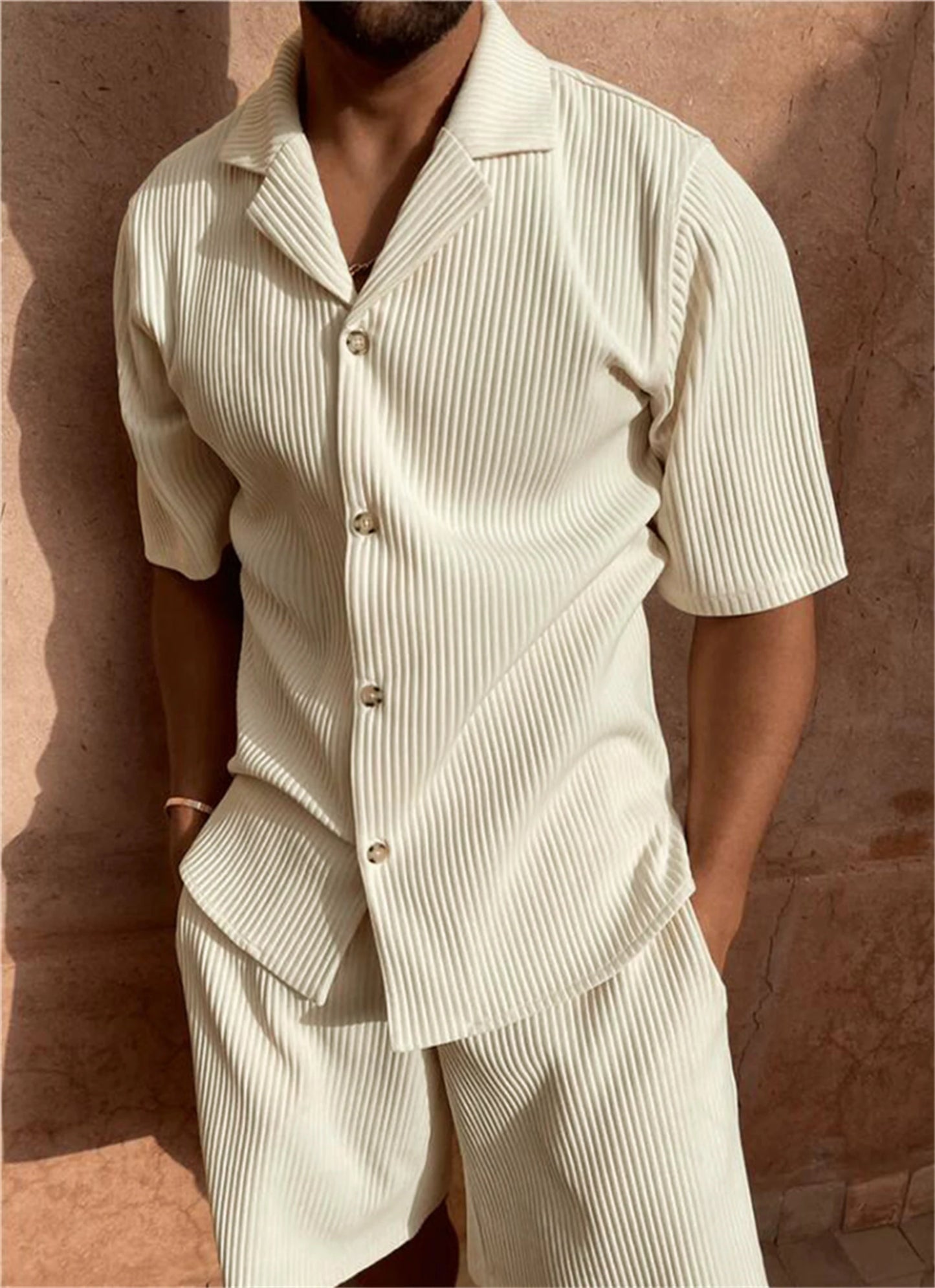 THE LUKE SHIRT & SHORTS SET