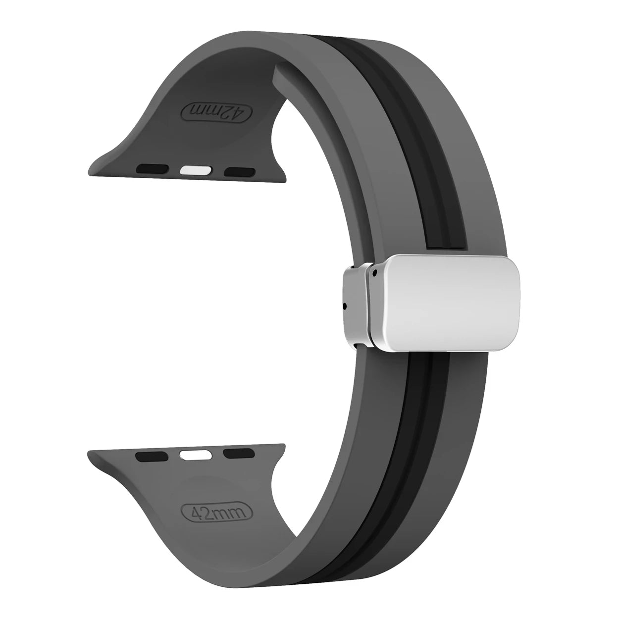Silicone Strap For Apple Watch band 46mm 44mm 45mm 49mm 41mm 42mm 38 40mm Bracelet iWatch correa series 10 9 8 7 6 5 Ultra SE 2