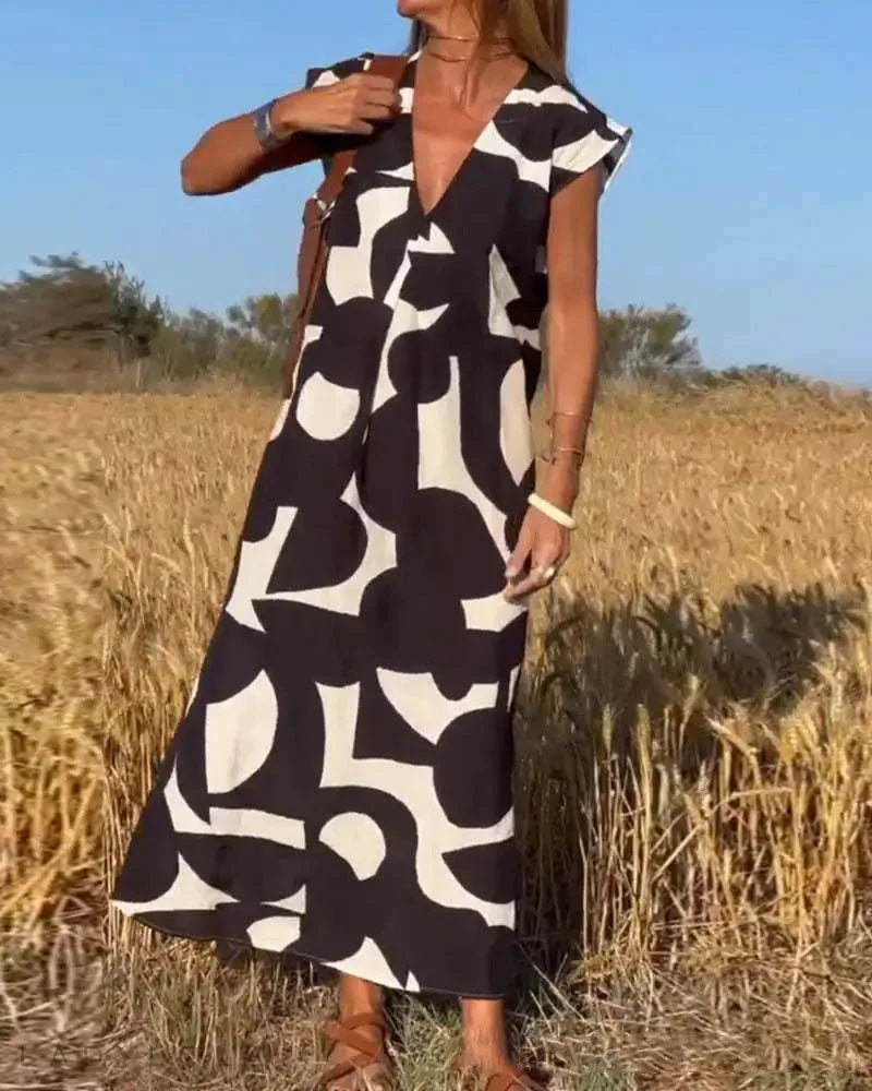 Vintage Print Sundress