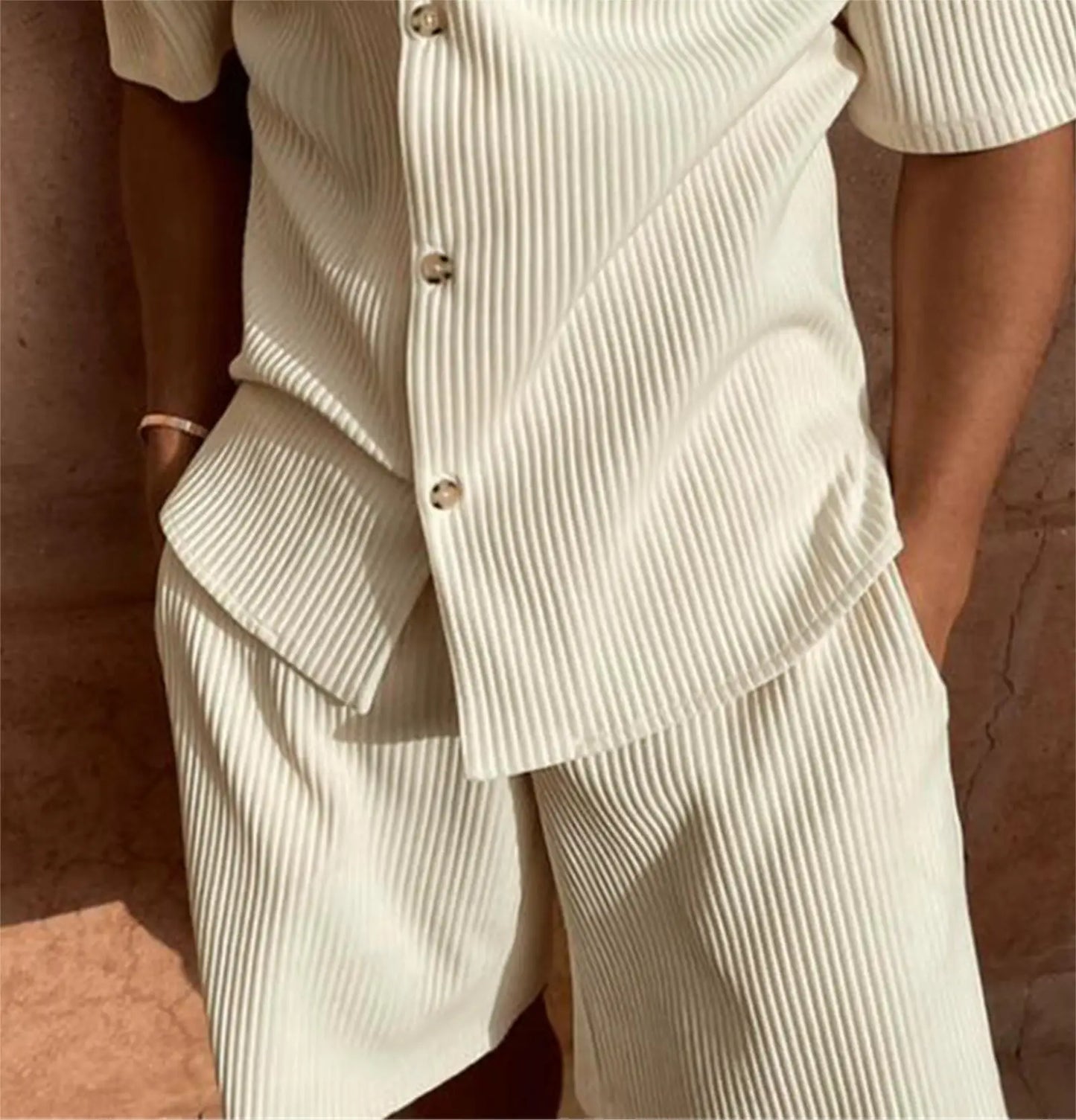 THE LUKE SHIRT & SHORTS SET