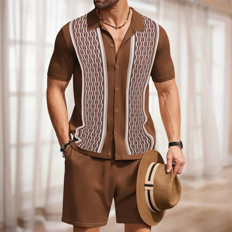 THE BENSON SHIRT & SHORTS SET