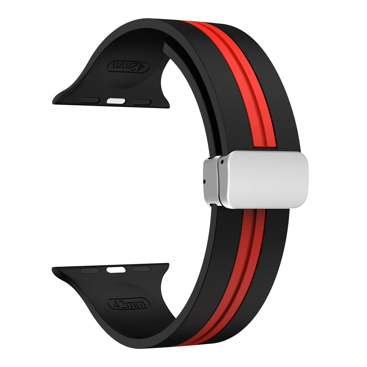 Silicone Strap For Apple Watch band 46mm 44mm 45mm 49mm 41mm 42mm 38 40mm Bracelet iWatch correa series 10 9 8 7 6 5 Ultra SE 2