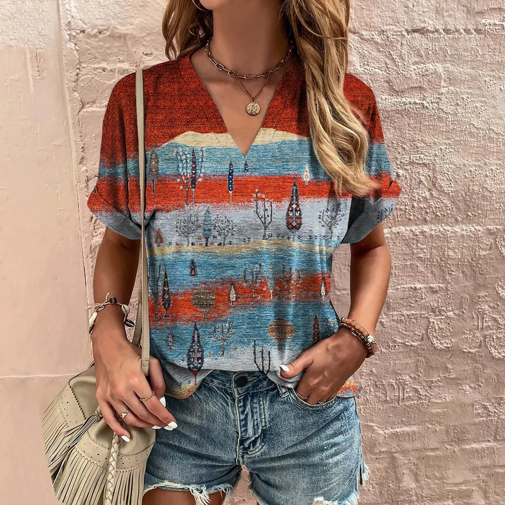 Chloe | Premium V-Neck Shirt