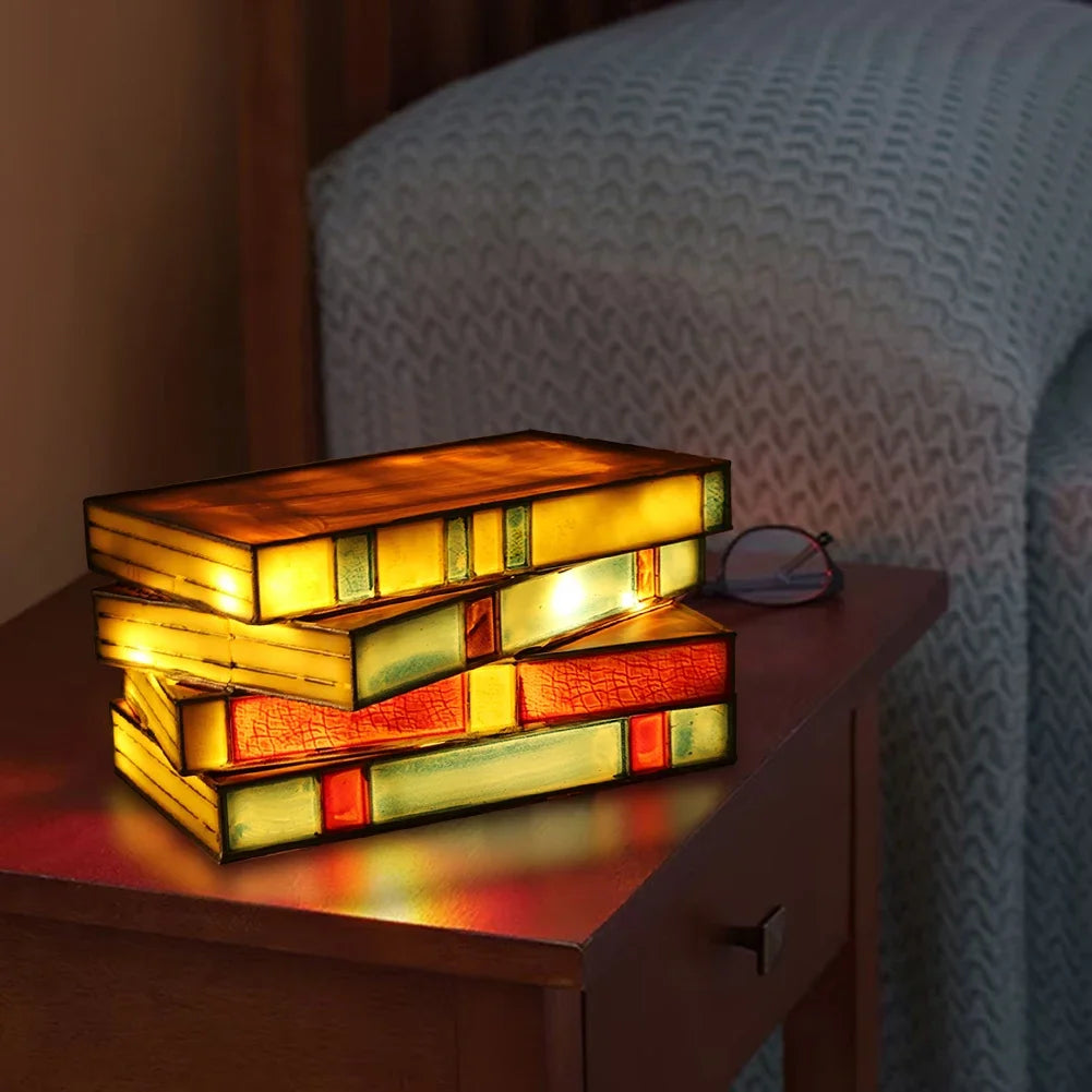 Harbor Vintage Books Lamp