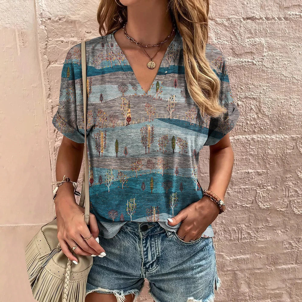 Chloe | Premium V-Neck Shirt