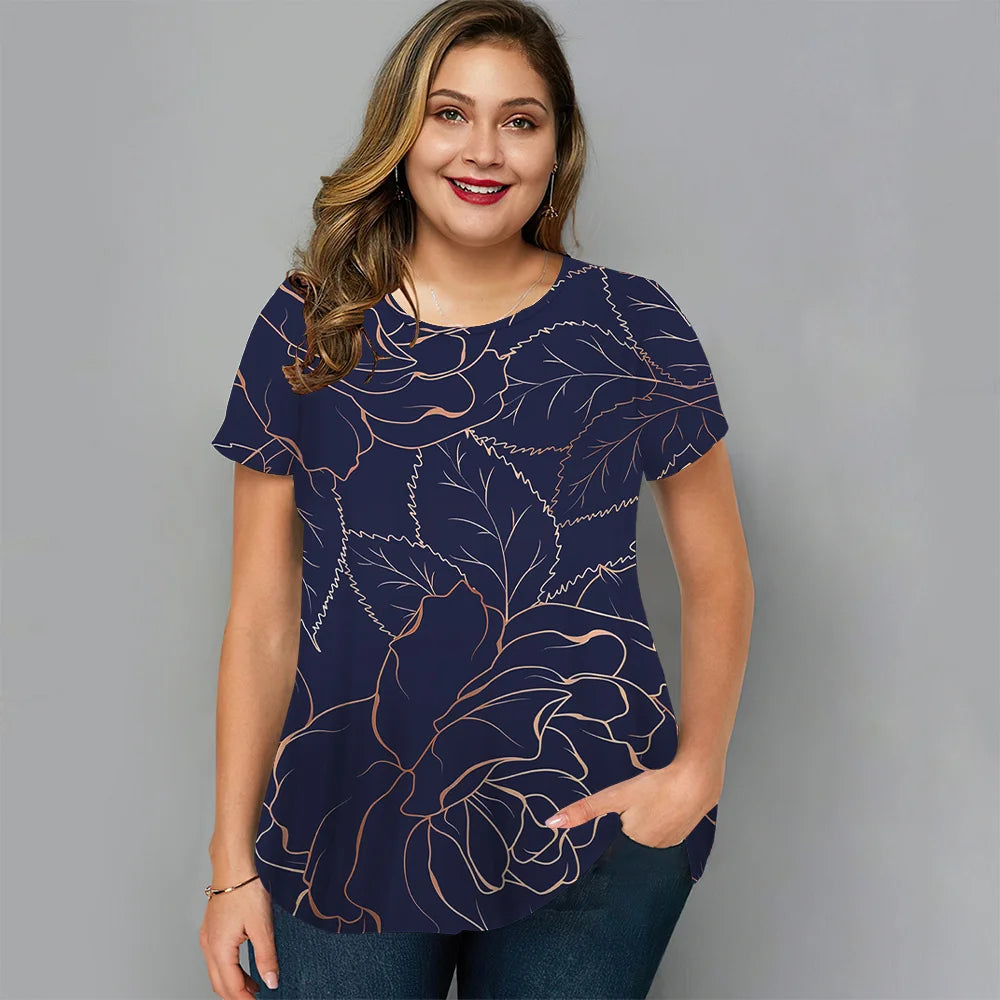 Luna – Floral T-Shirt