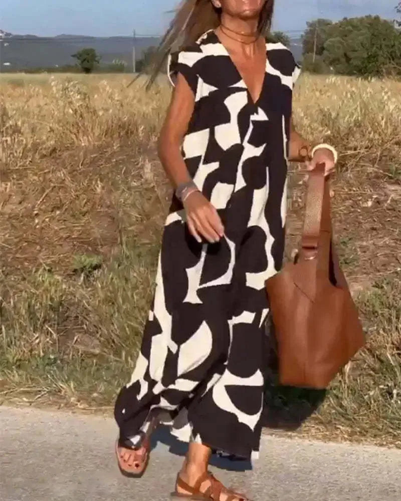 Vintage Print Sundress