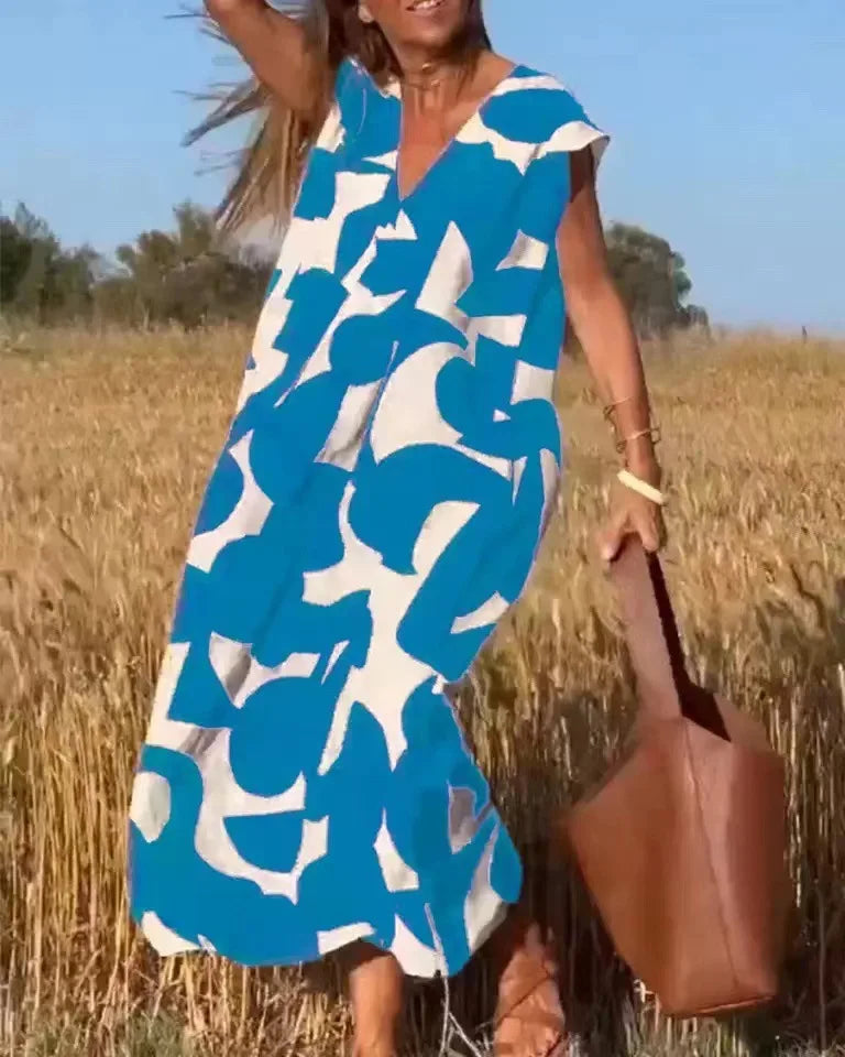 Vintage Print Sundress