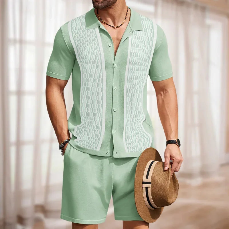 THE BENSON SHIRT & SHORTS SET