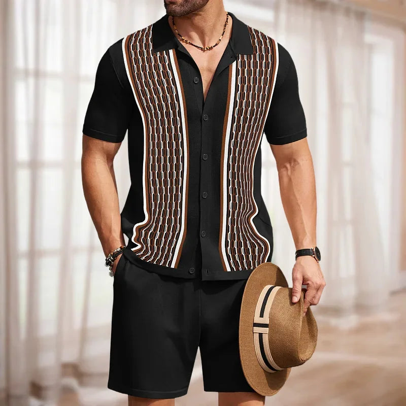 THE BENSON SHIRT & SHORTS SET