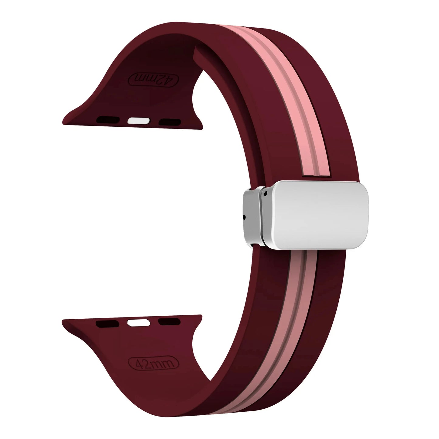 Silicone Strap For Apple Watch band 46mm 44mm 45mm 49mm 41mm 42mm 38 40mm Bracelet iWatch correa series 10 9 8 7 6 5 Ultra SE 2