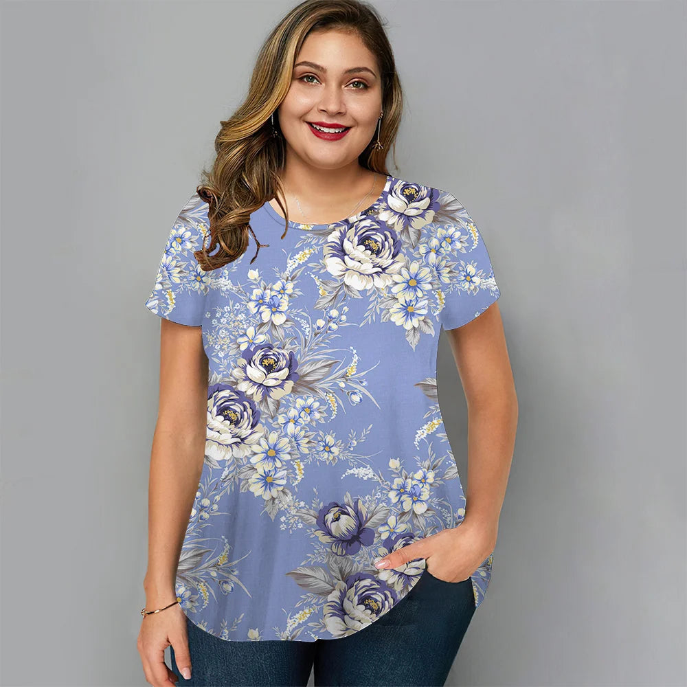 Luna – Floral T-Shirt