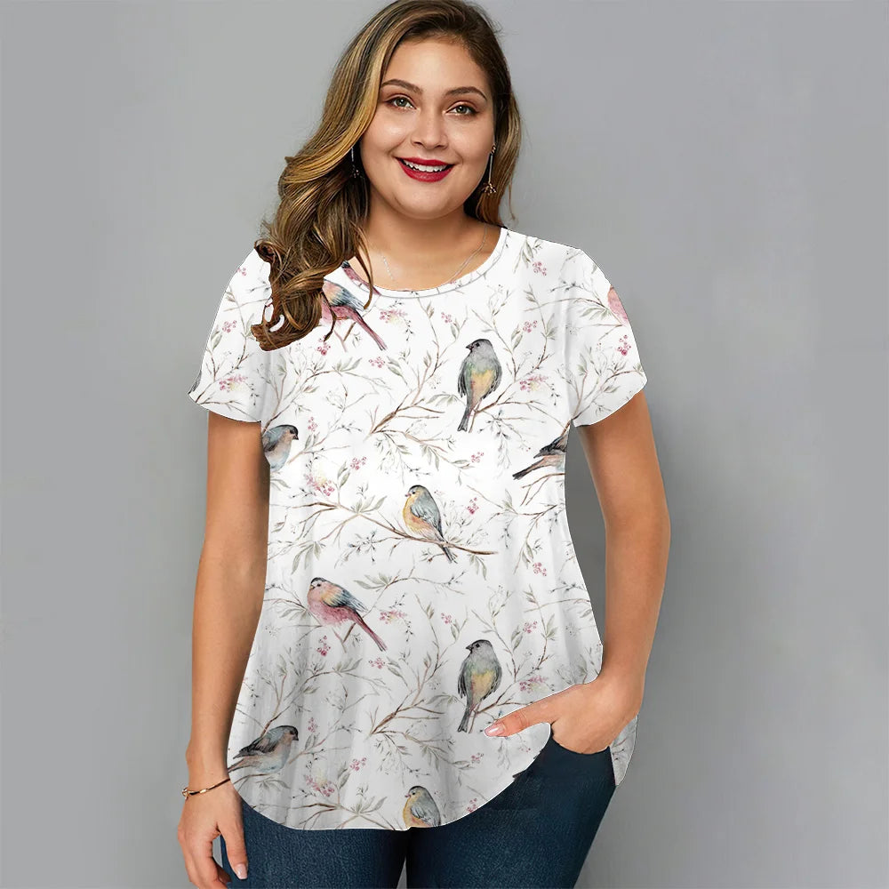 Luna – Floral T-Shirt
