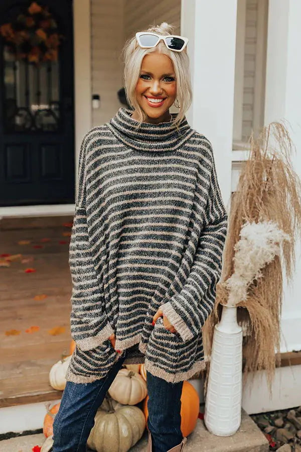 Liora - Women's Splice Sweater