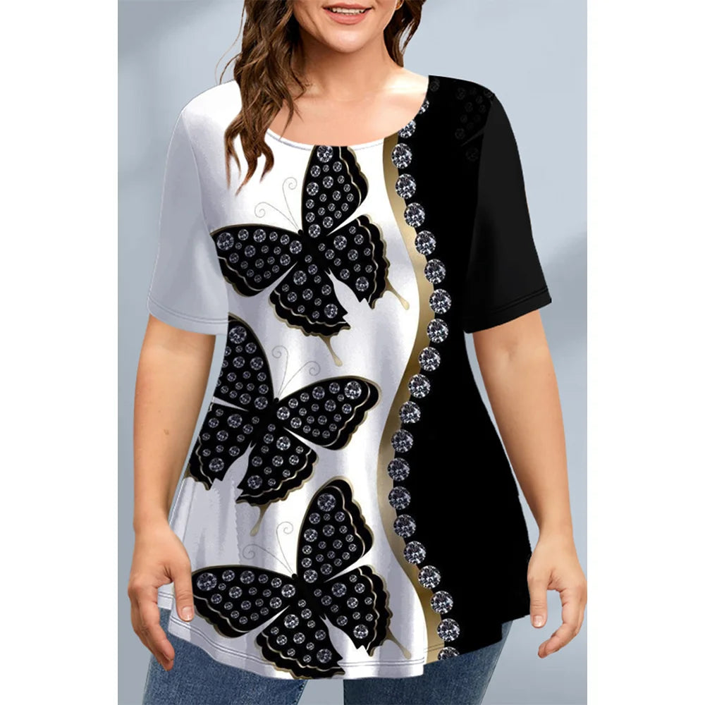 Flora – Floral Graphic T-Shirt