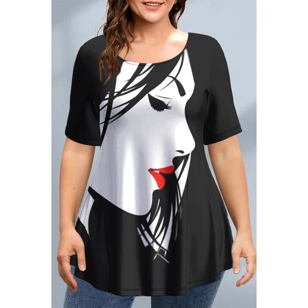 Flora – Floral Graphic T-Shirt