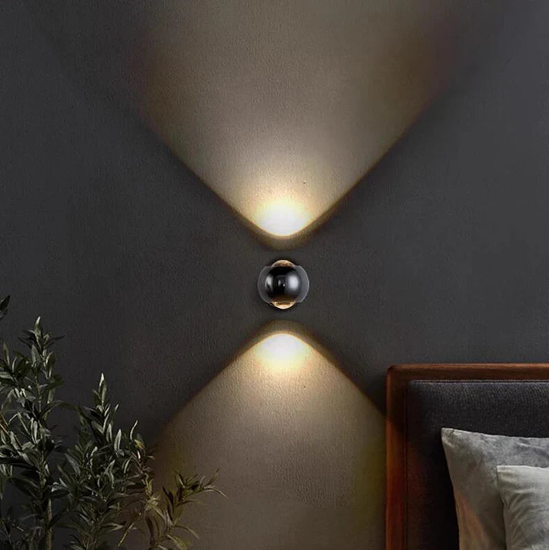 Jorid - Modern Brass LED Wall Lamp Foyer BO-HA