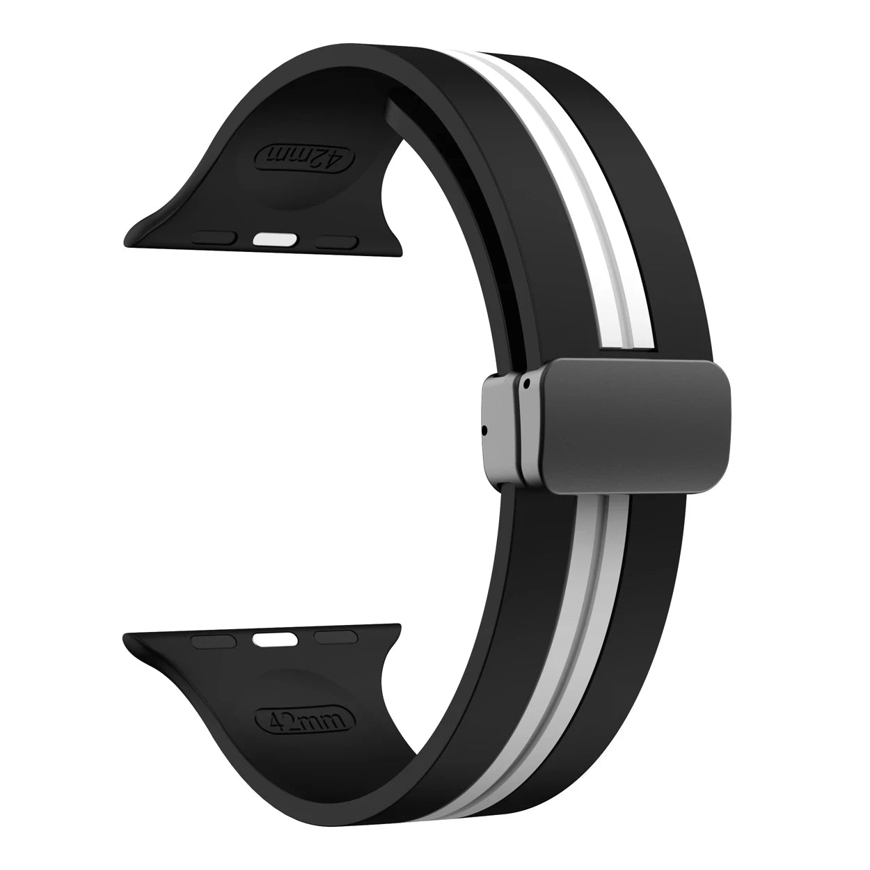Silicone Strap For Apple Watch band 46mm 44mm 45mm 49mm 41mm 42mm 38 40mm Bracelet iWatch correa series 10 9 8 7 6 5 Ultra SE 2