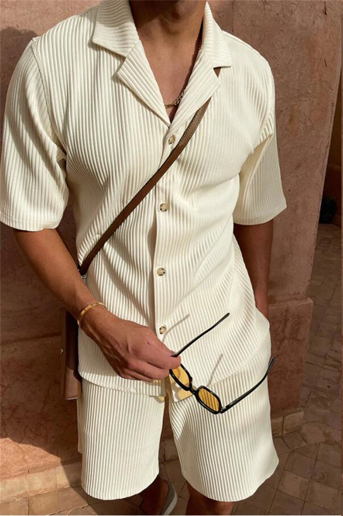 THE LUKE SHIRT & SHORTS SET