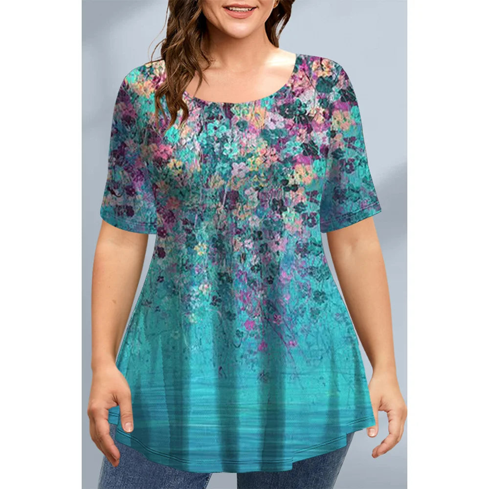 Flora – Floral Graphic T-Shirt