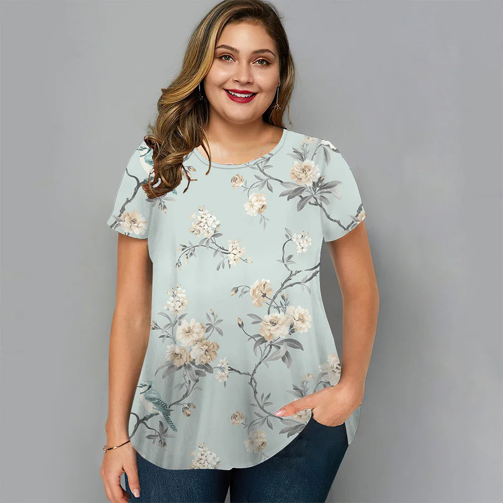 Luna – Floral T-Shirt