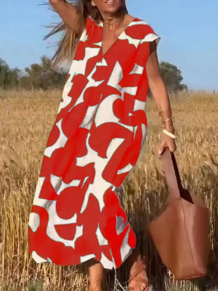 Vintage Print Sundress