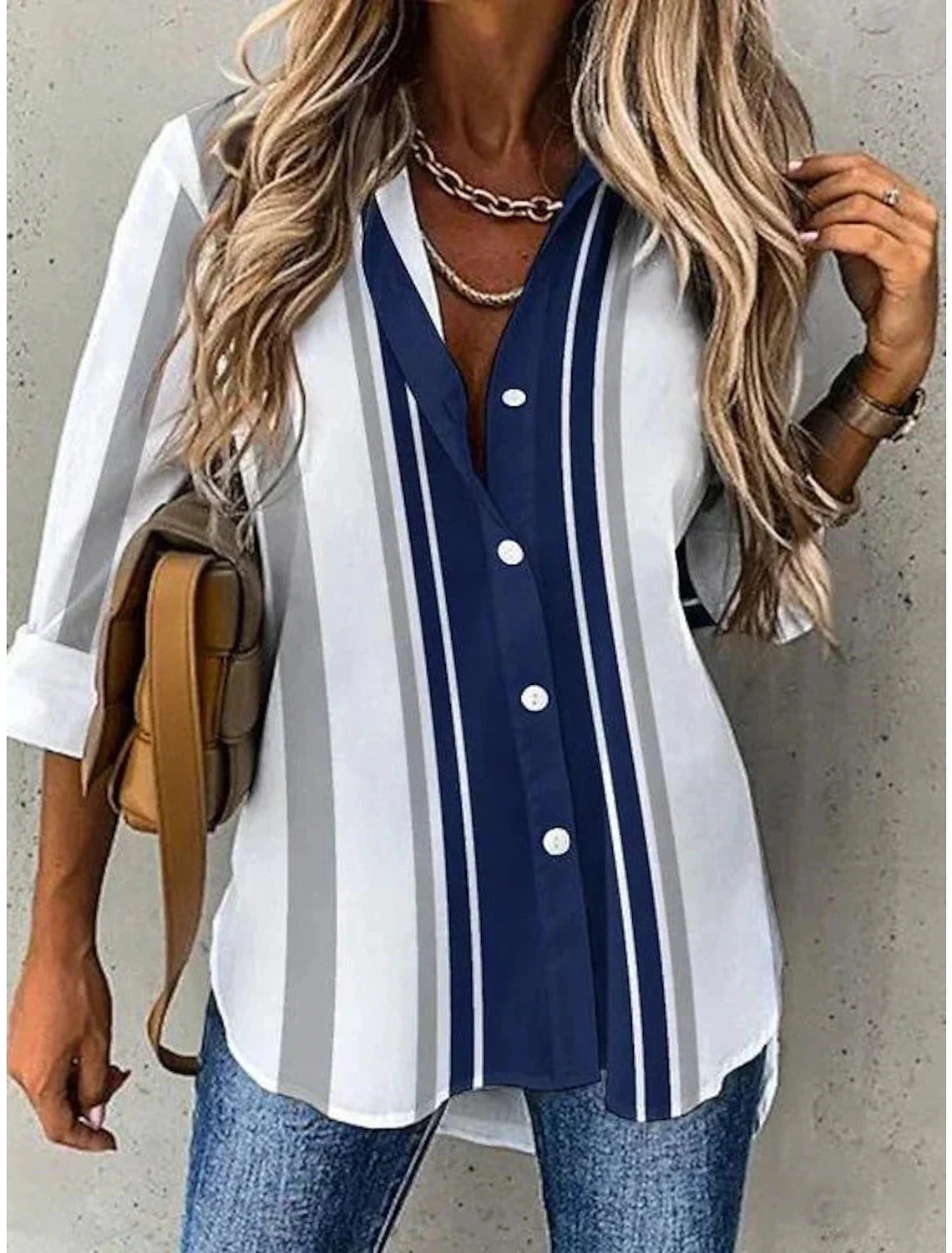 Mira - Striped Shirt