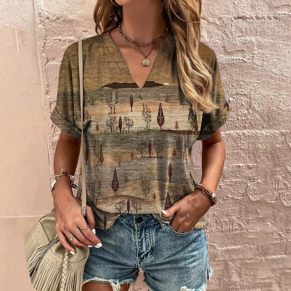 Chloe | Premium V-Neck Shirt