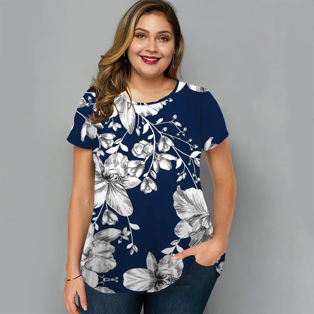 Luna – Floral T-Shirt